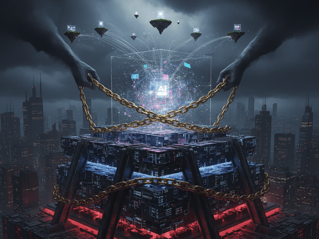 ai stack - editorial illustration for AI Stack