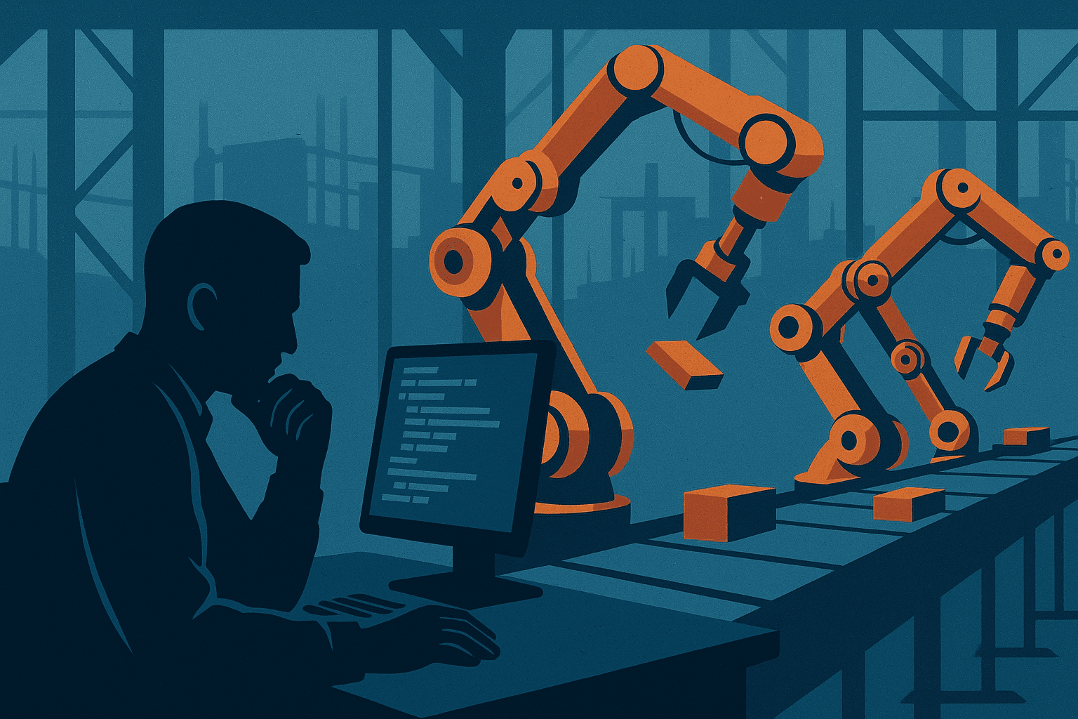 end of labor - editorial illustration for End of Labor