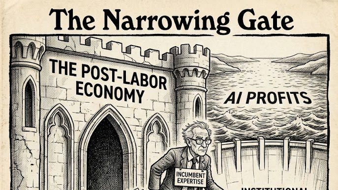 structural exclusion - editorial illustration for Structural Exclusion