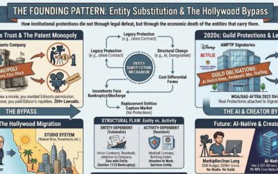 The Entity Substitution Problem: Why Institutional Protections Die With Their Hosts