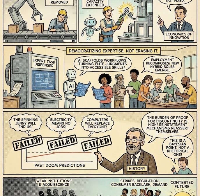 The Post-Labor Thesis Is Wrong: A Steel manned Counter-Model