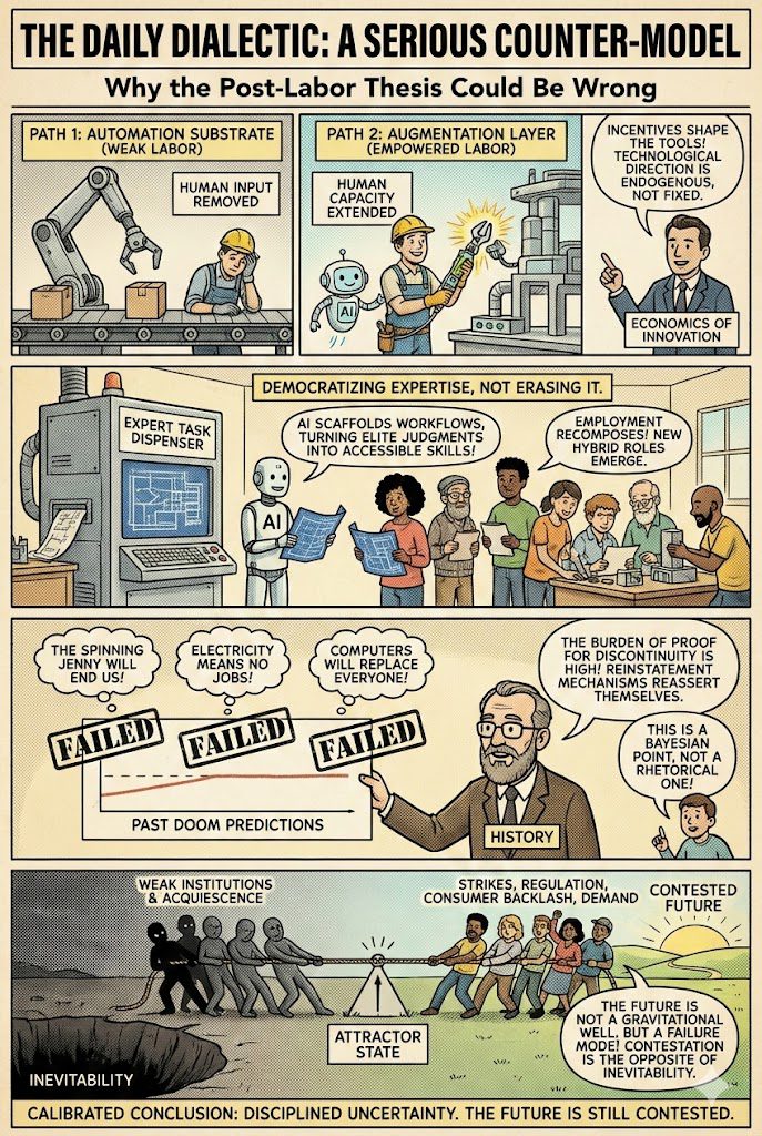 post-labor thesis - editorial illustration for Post-Labor Thesis