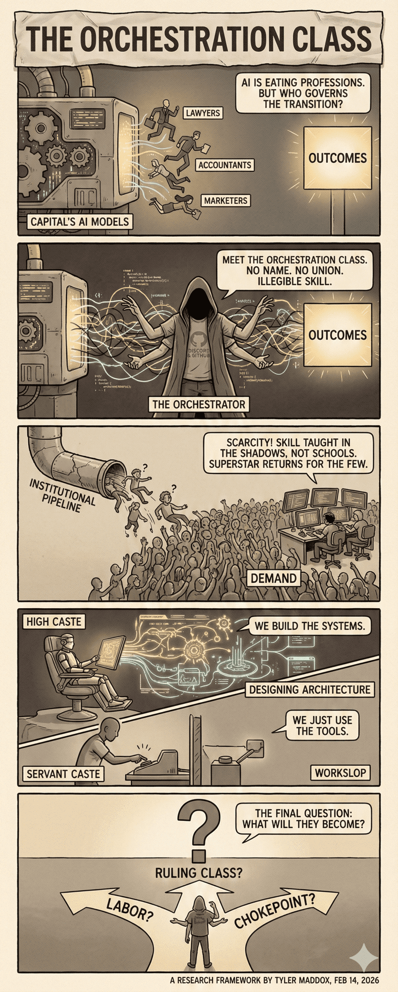 orchestration class - editorial illustration for Orchestration Class