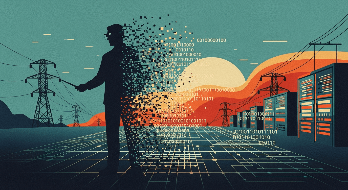 algorithmic agents - editorial illustration for Algorithmic Agents